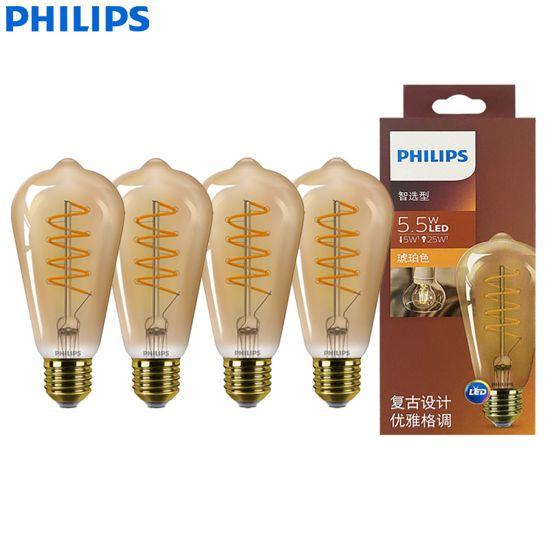 Philips Bulb Led Classic - Philips LED ST64 E27 Декоративный светильник