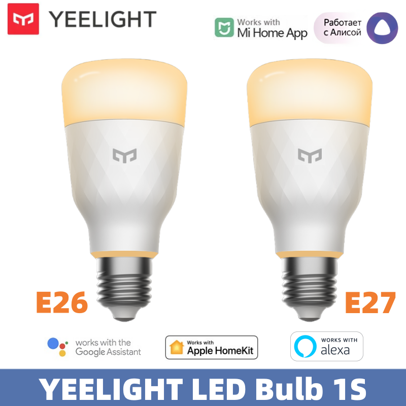 Светодиодная лампа YEELIGHT 1S – обзор и цена Yeelight Light Smart Bulb